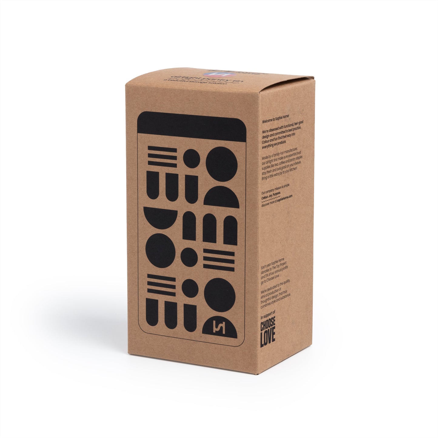 Stack the Dishes Airtight Storage Tin: Cobalt