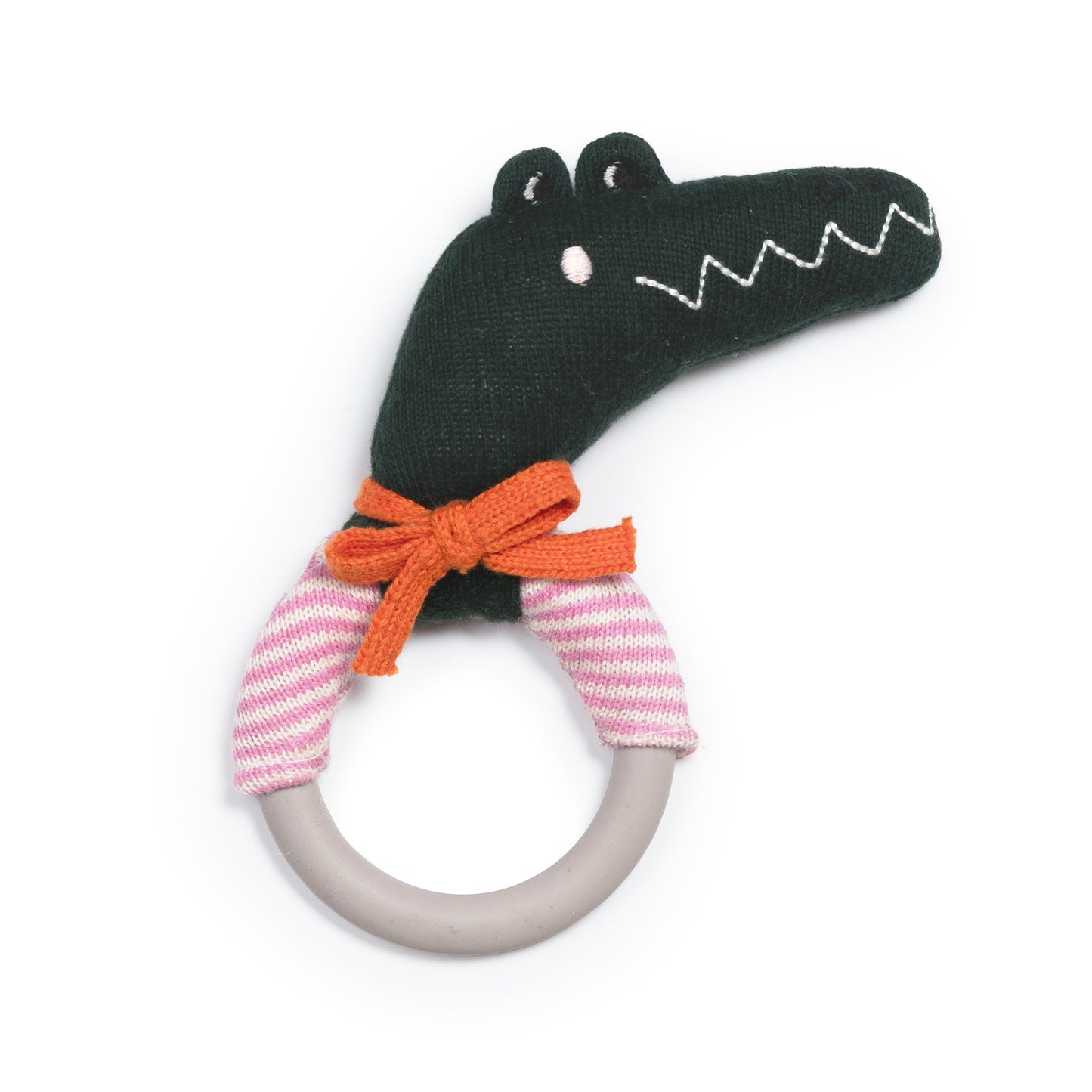 Crocodile Teething: Pink