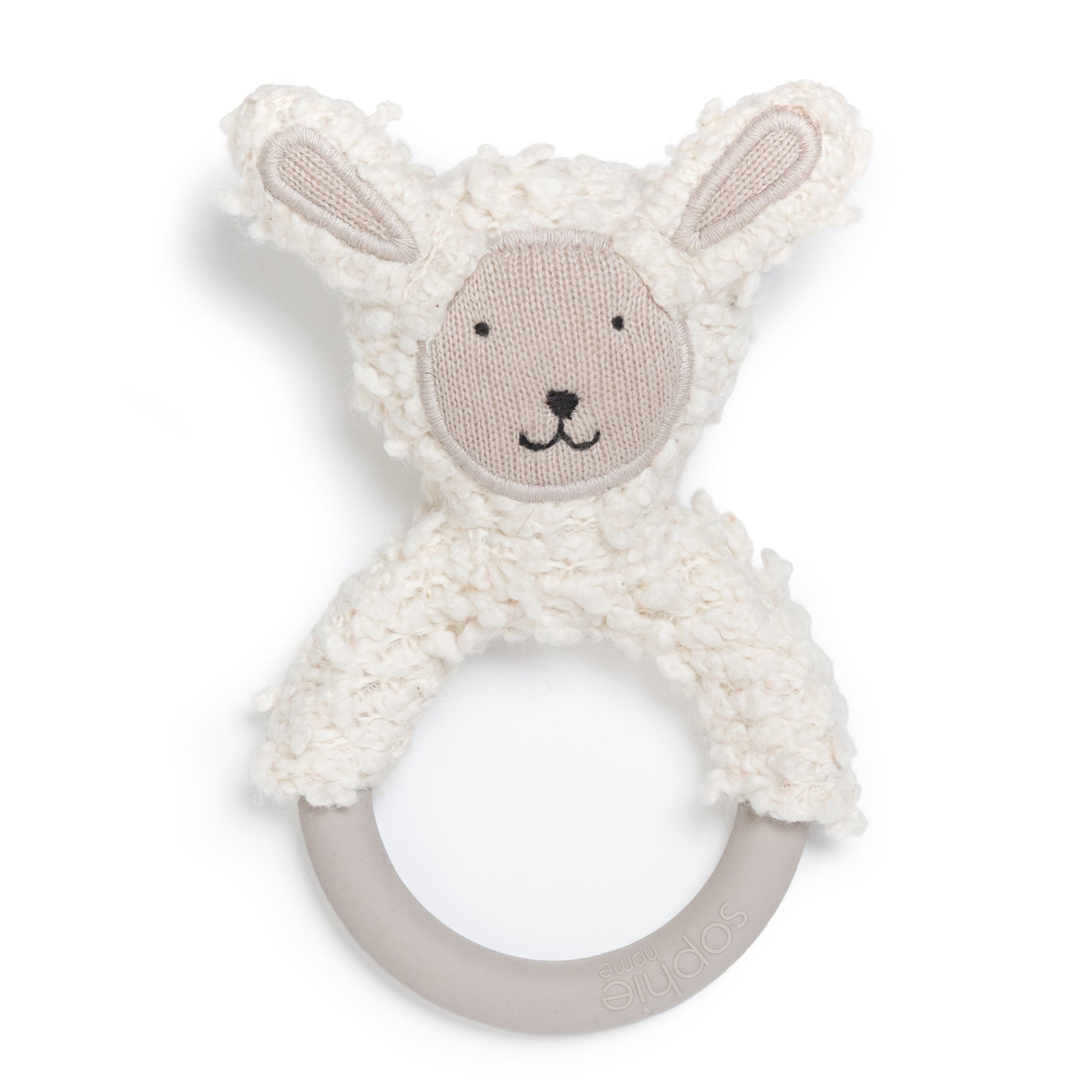 Sheep Teething Rattle