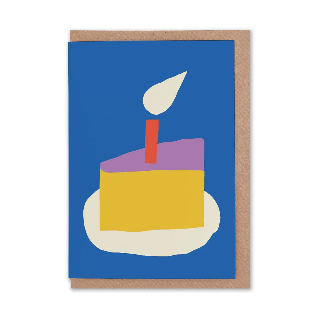Birthday Cake Greetings Card